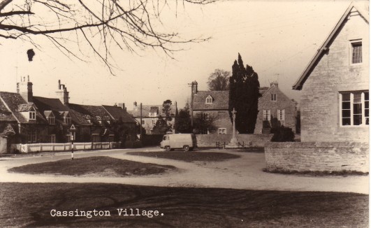 The village of Cassington